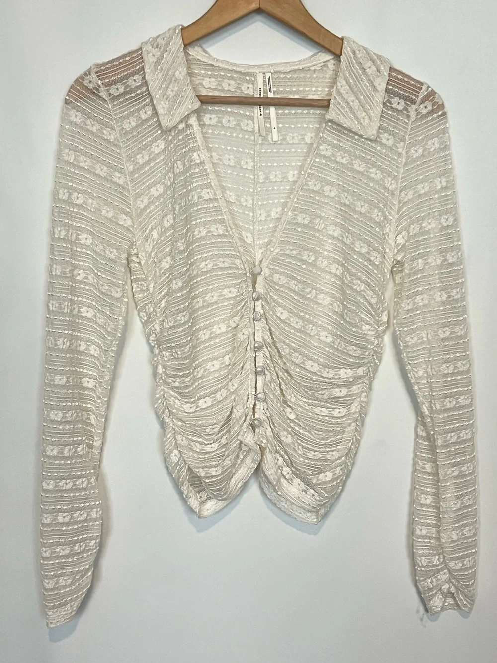 Anthropologie fitted ivory